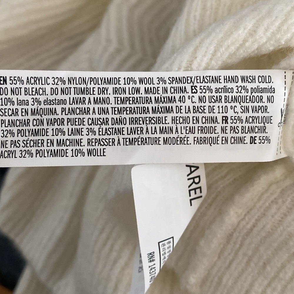 English Factory White Ruffle Sweater - Picture 8 of 8
